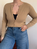 Ralph Lauren Cable Knit Cardigan 100% Cotton