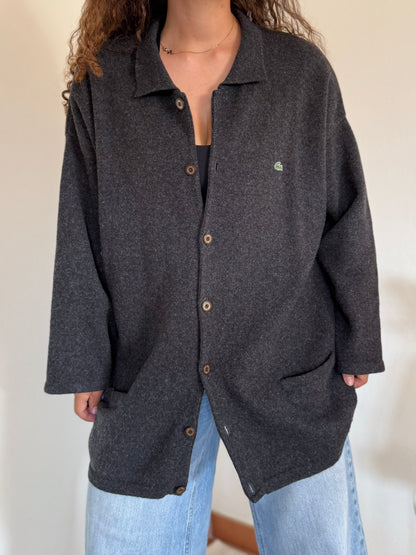 Cardigan/Casaco Lacoste 80% Lambswool