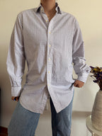 Polo Ralph Lauren Shirt Plaid White 100% Cotton