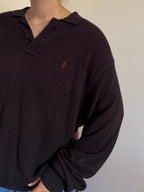 Polo Ralph Lauren V-Neck Polo Sweater 100% Cotton