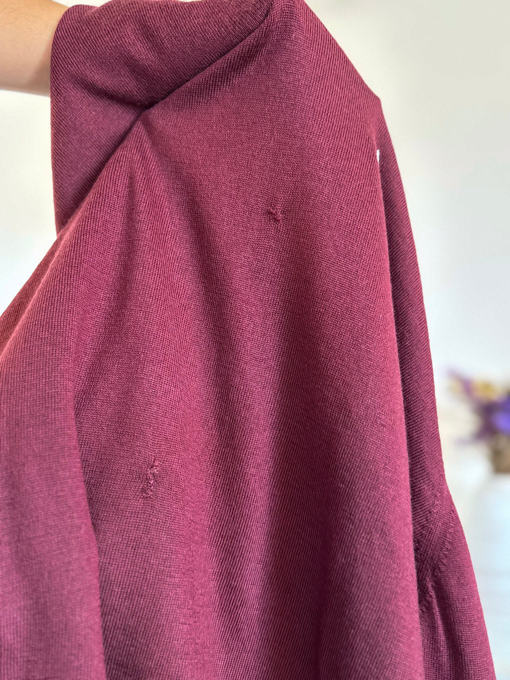 Lacoste Round Neck Sweater 100% Lã