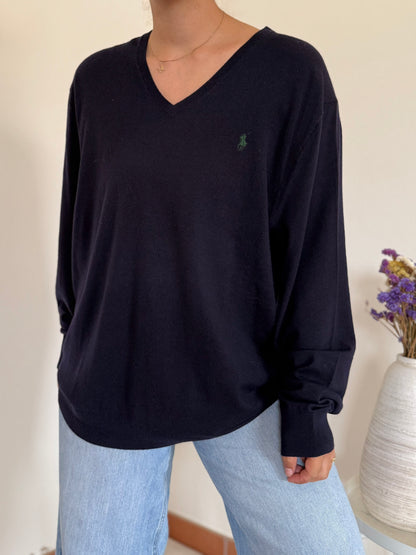 Ralph Lauren V-Neck Knit Sweater