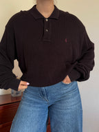 Polo Ralph Lauren V-Neck Polo Sweater 100% Cotton