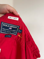 Ralph Lauren Shirt Plain Red 100% Cotton
