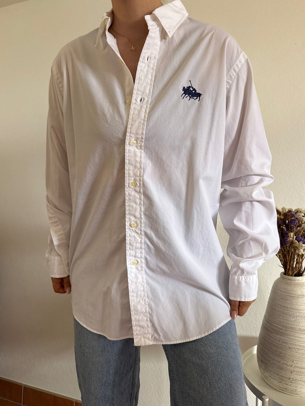 Ralph Lauren Shirt Plain 100% Cotton