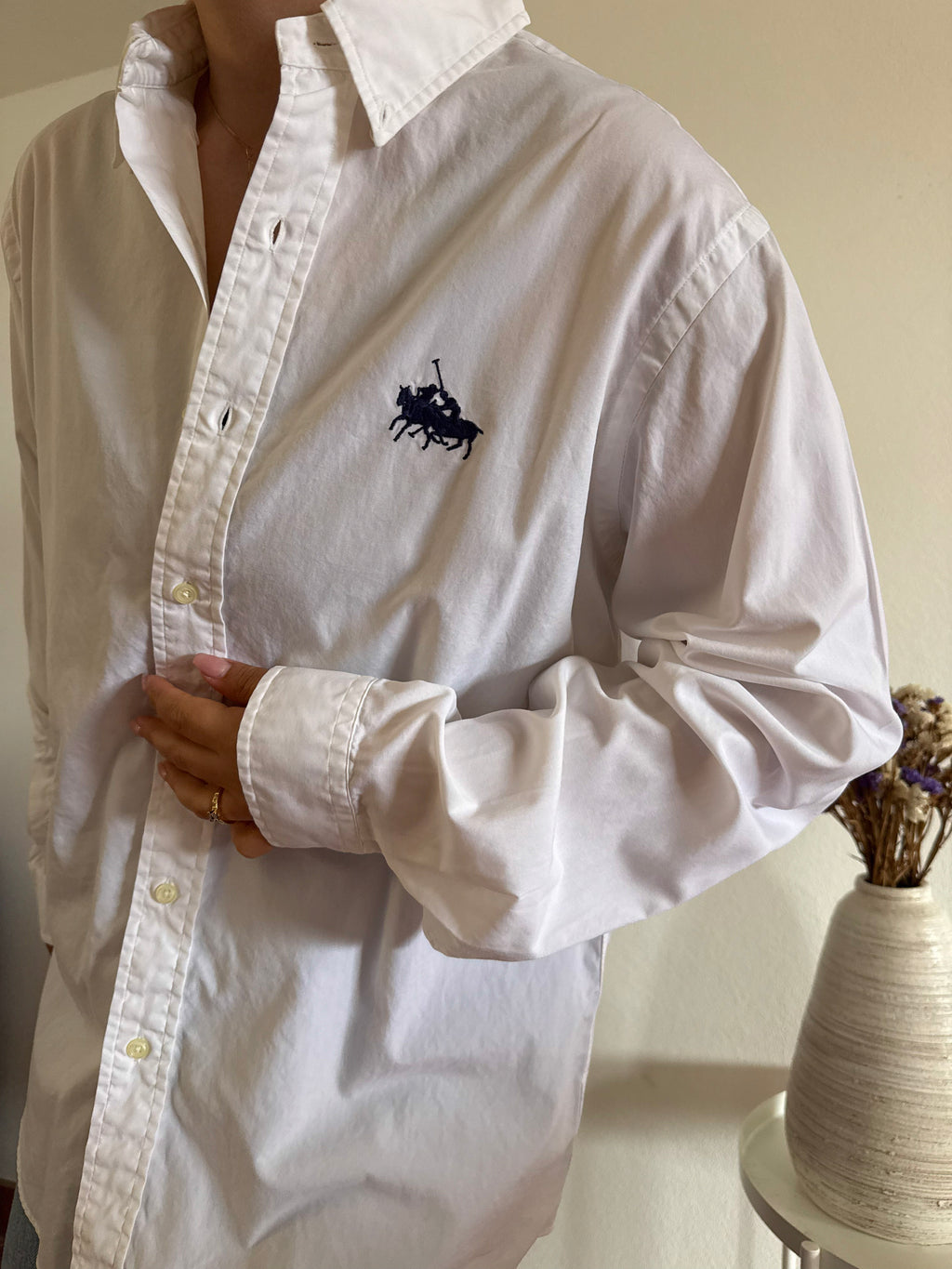 Ralph Lauren Shirt Plain 100% Cotton