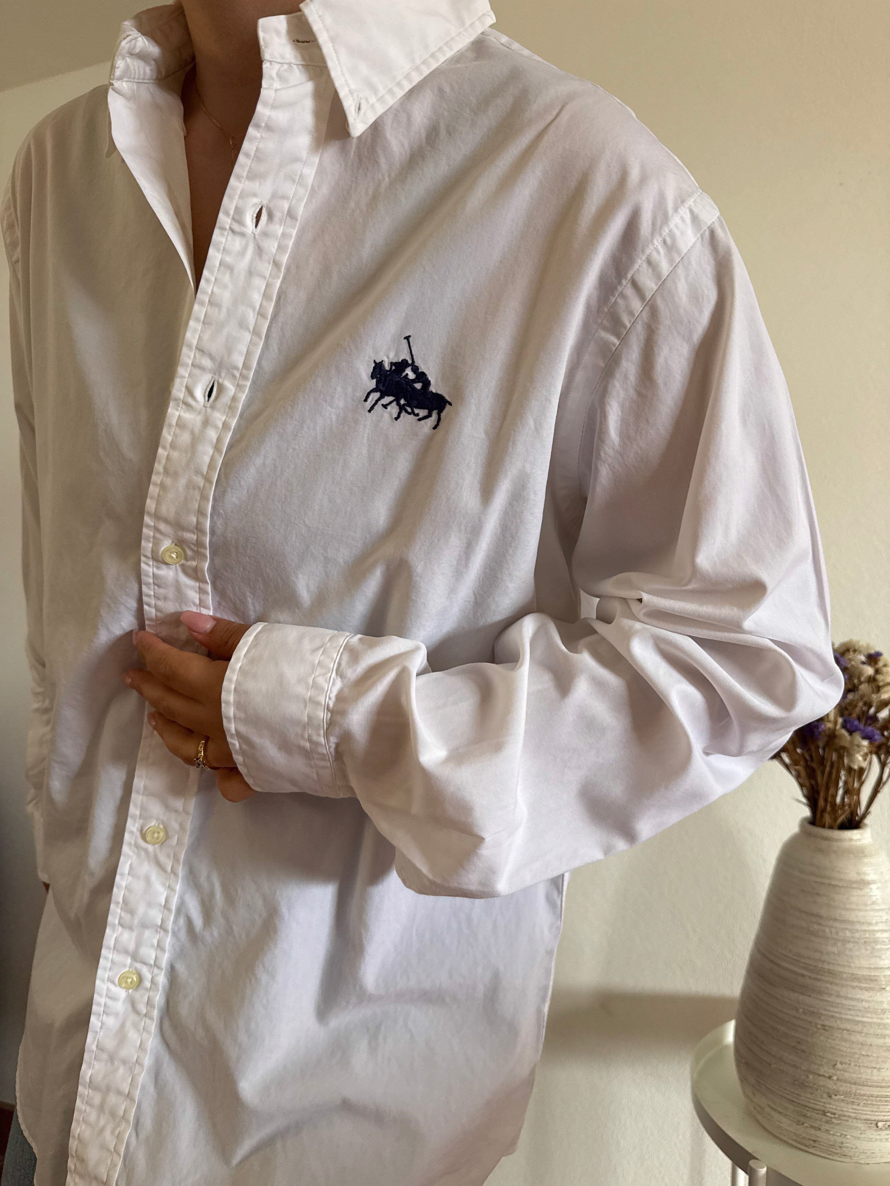 Ralph Lauren Shirt Plain 100% Cotton