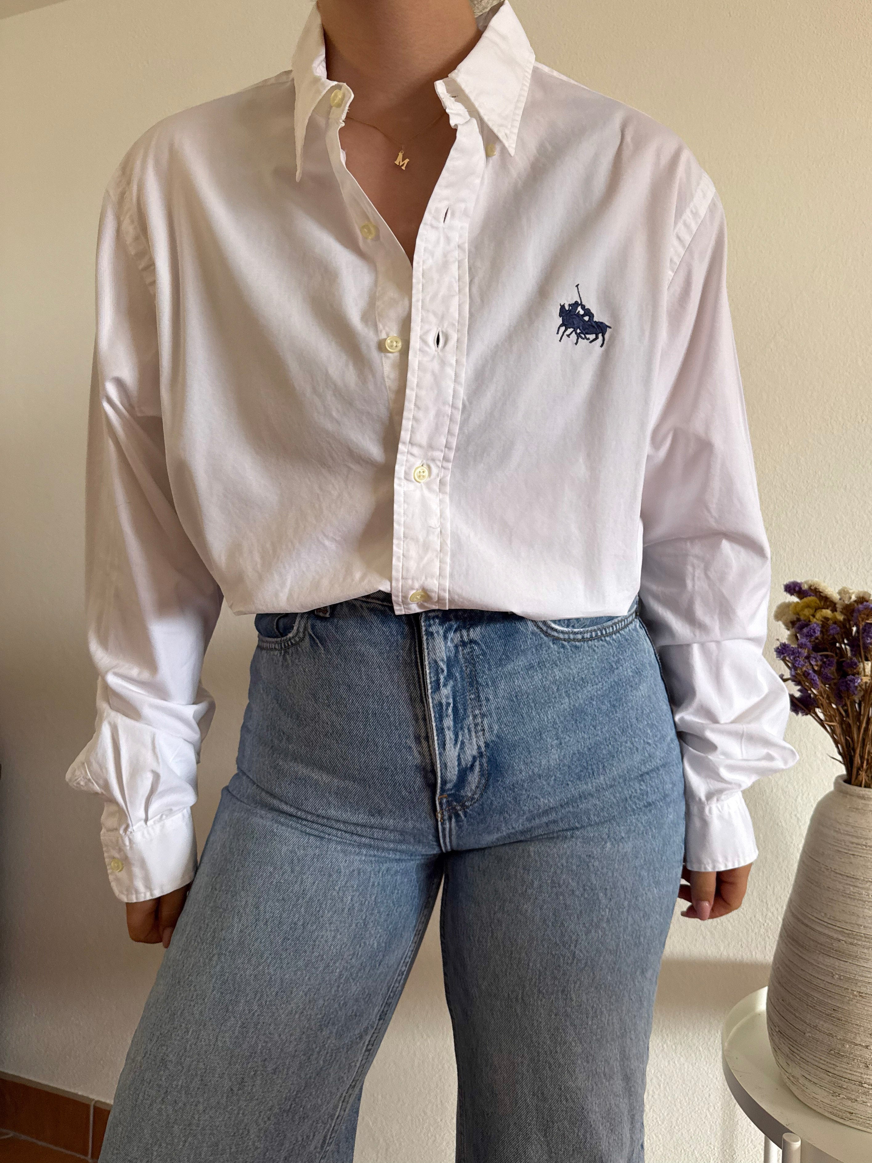 Ralph Lauren Shirt Plain 100% Cotton