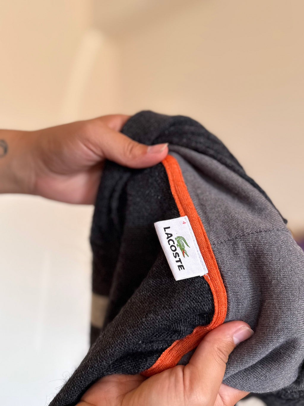 Casaco Lacoste 50% Wool