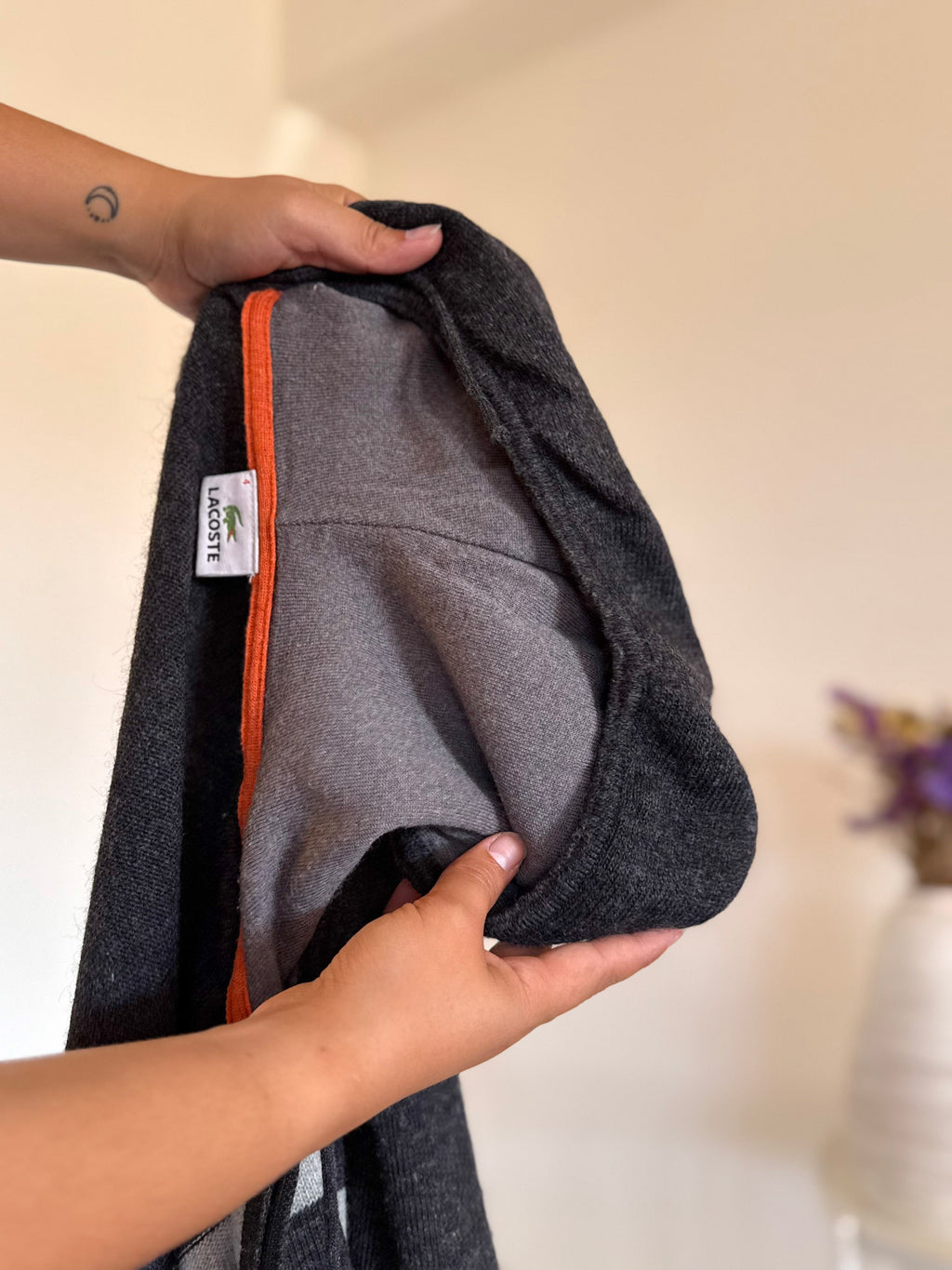 Casaco Lacoste 50% Wool