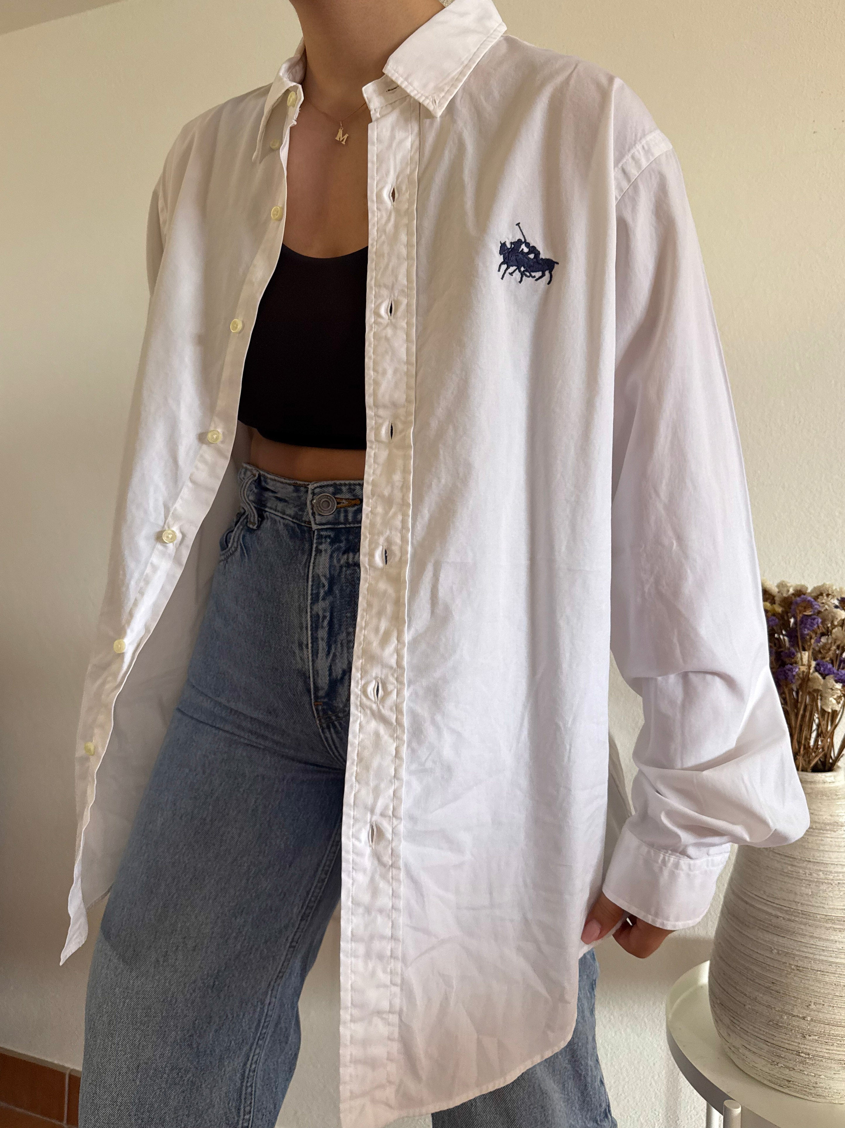 Ralph Lauren Shirt Plain 100% Cotton