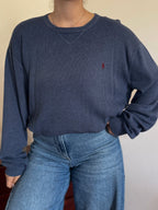 Polo Ralph Lauren Round Neck Knit Sweater 100% Cotton