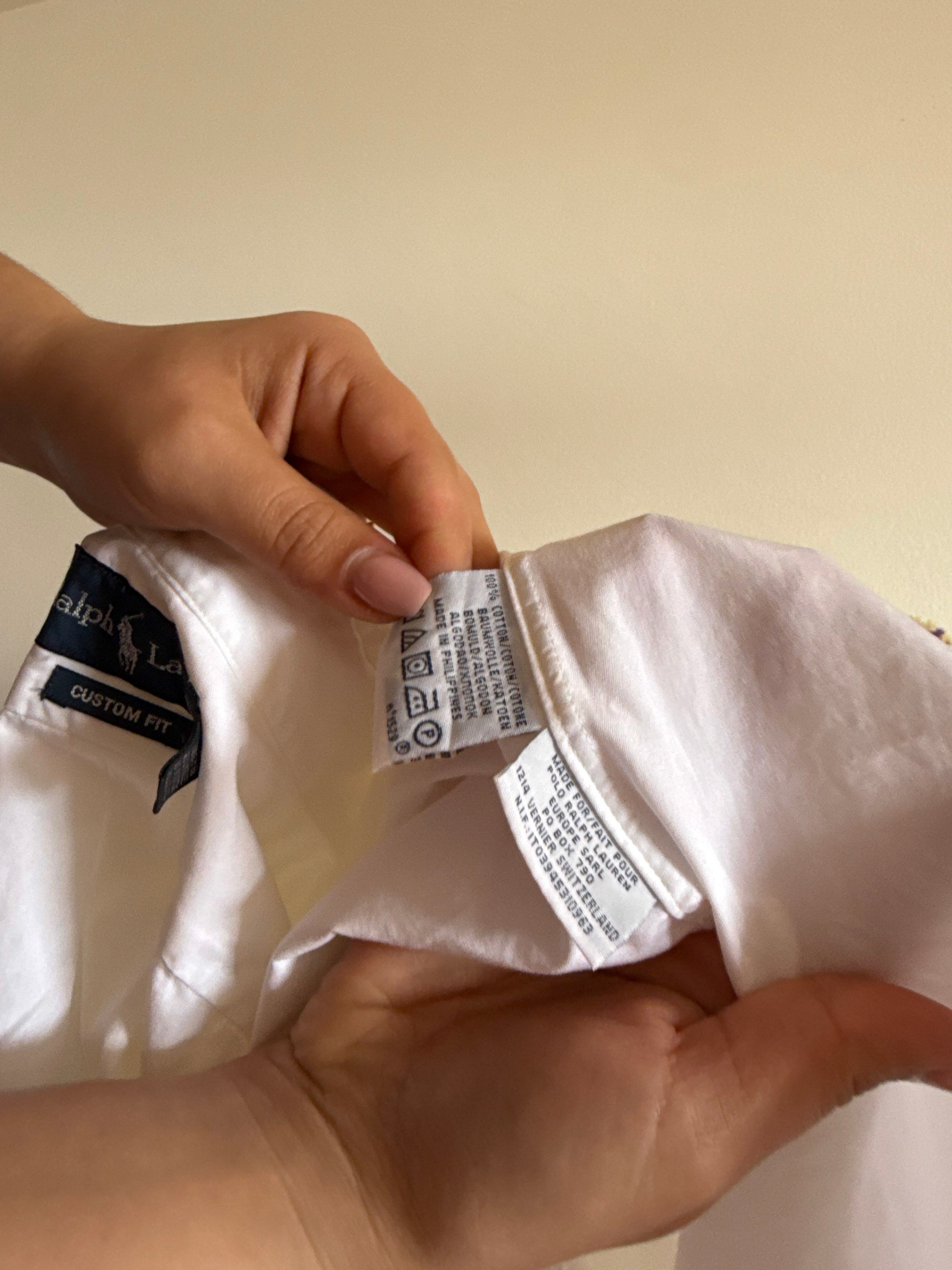 Ralph Lauren Shirt Plain 100% Cotton