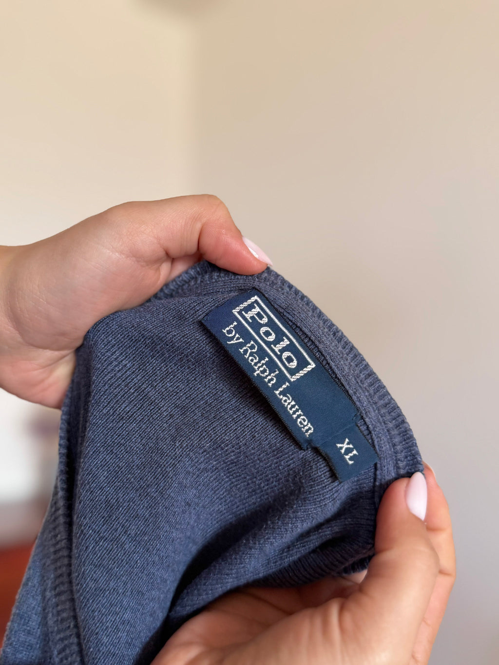 Polo Ralph Lauren Round Neck Knit Sweater 100% Cotton