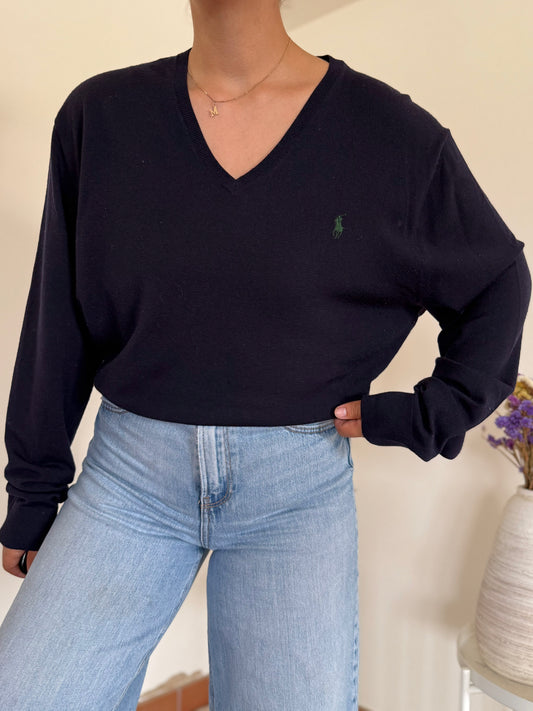 Ralph Lauren V-Neck Knit Sweater