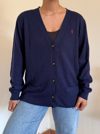 Ralph Lauren Knit Cardigan 100% Lã