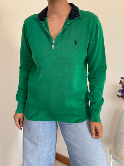 Ralph Lauren 1/4 Zip Knit Sweater