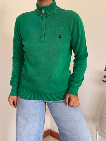Ralph Lauren 1/4 Zip Knit Sweater