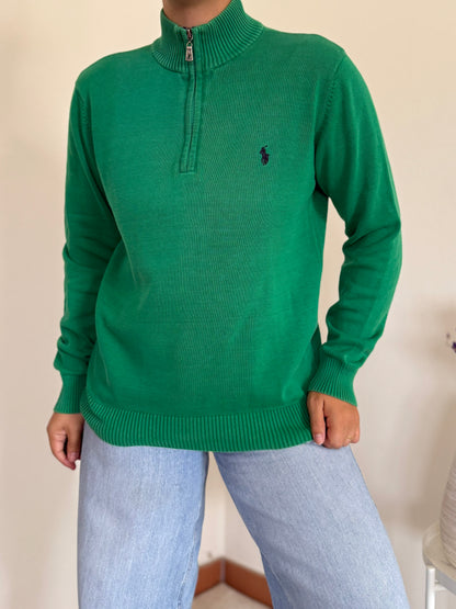 Ralph Lauren 1/4 Zip Knit Sweater