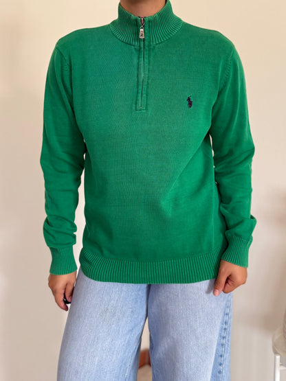 Ralph Lauren 1/4 Zip Knit Sweater