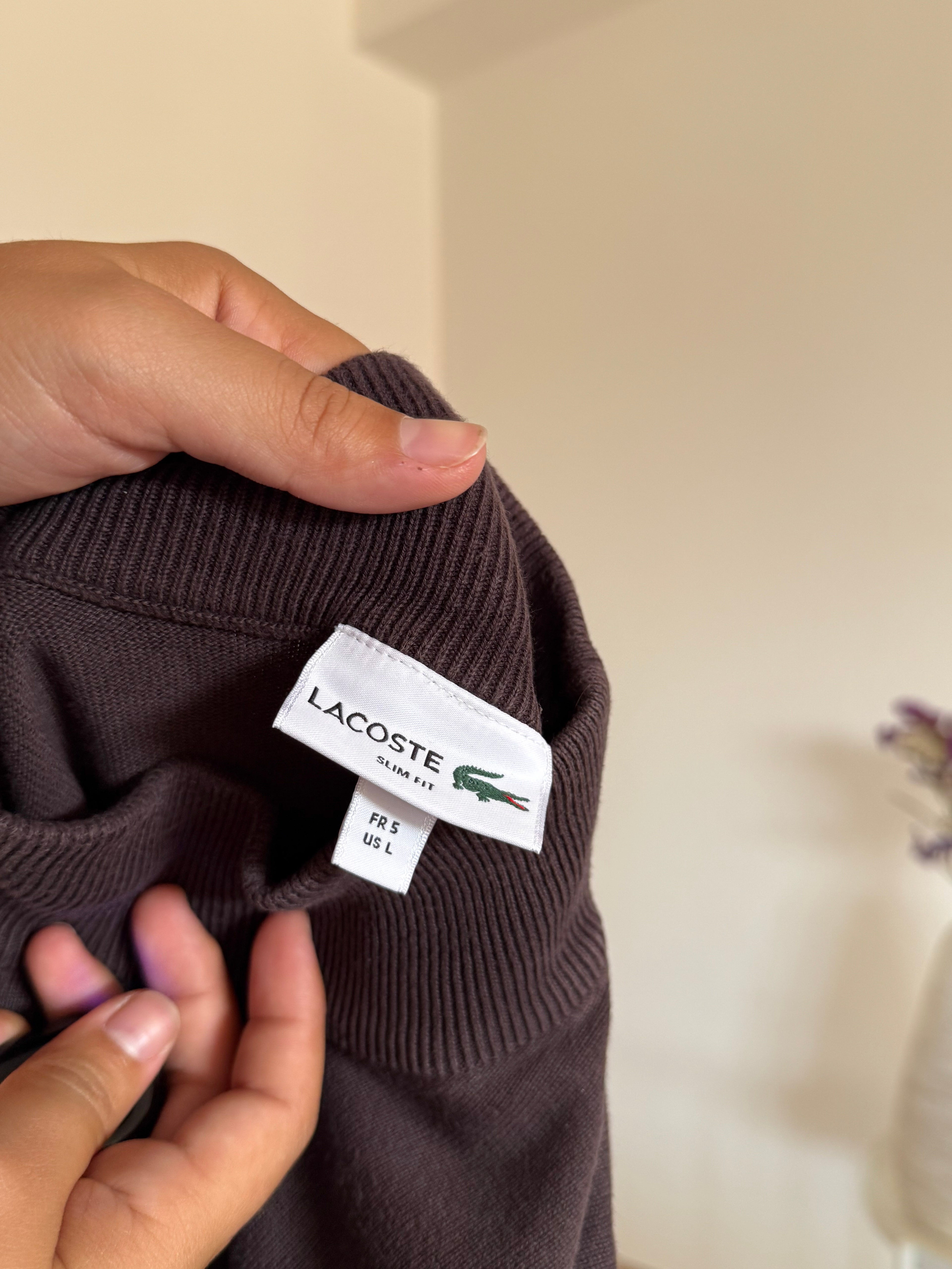 Camisola Gola Alta Lacoste