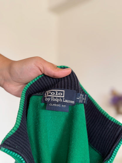 Ralph Lauren 1/4 Zip Knit Sweater