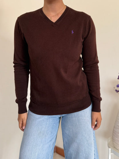 Ralph Lauren V-Neck Knit Sweater