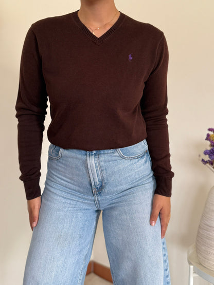 Ralph Lauren V-Neck Knit Sweater