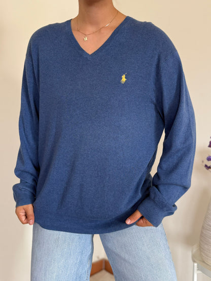 Ralph Lauren V-Neck Knit Sweater
