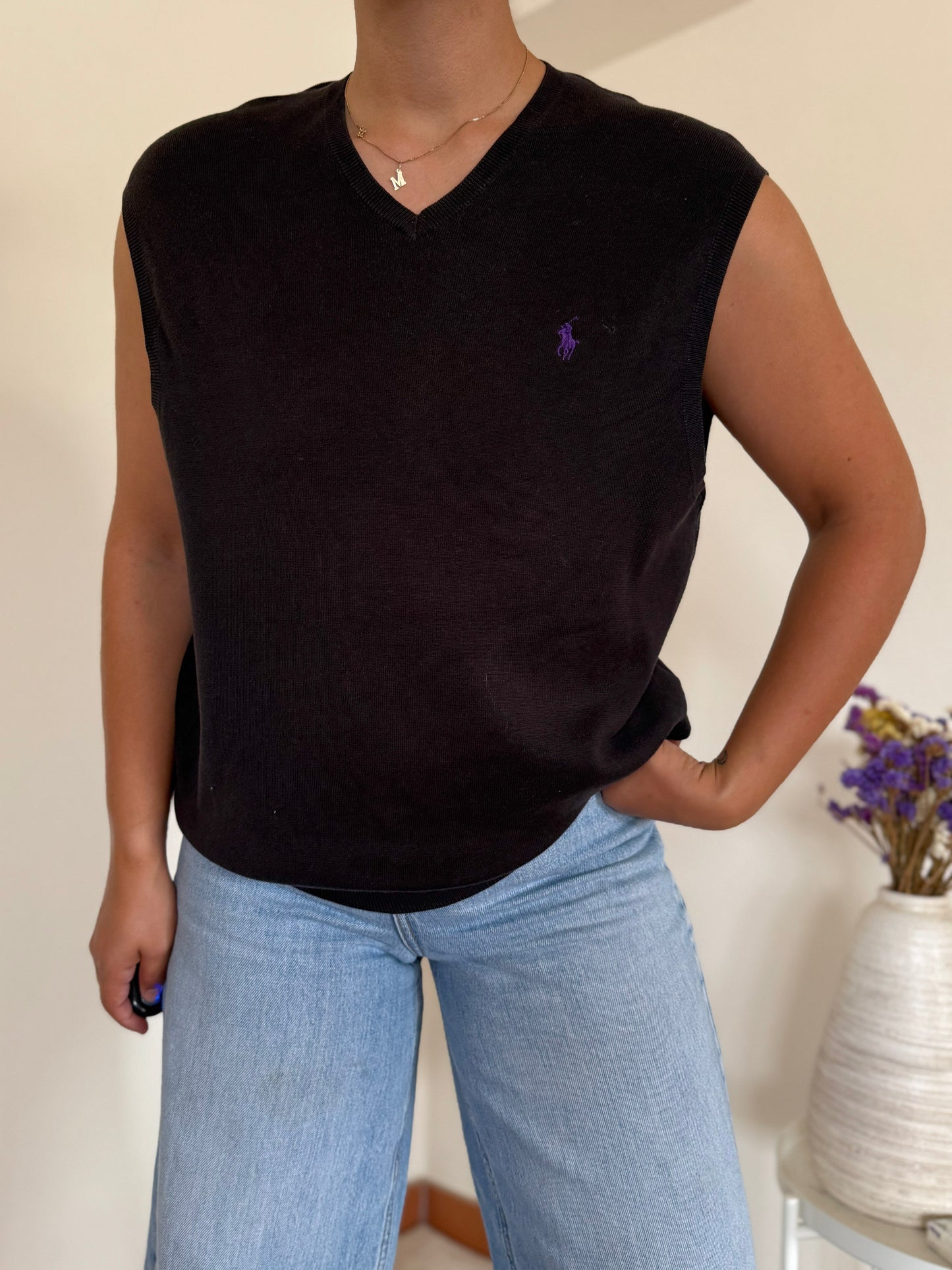 Knit Sweater Vest Ralph Lauren
