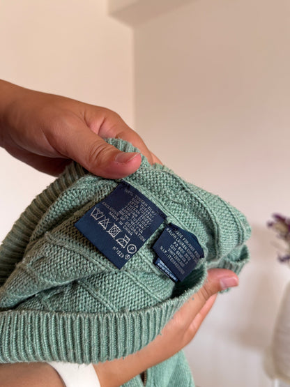 Camisola 1/4 zip neck cable knit Ralph Lauren