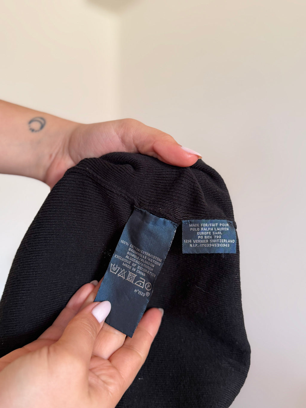 Polo Ralph Lauren Round Neck Knit Sweater 100% Cotton