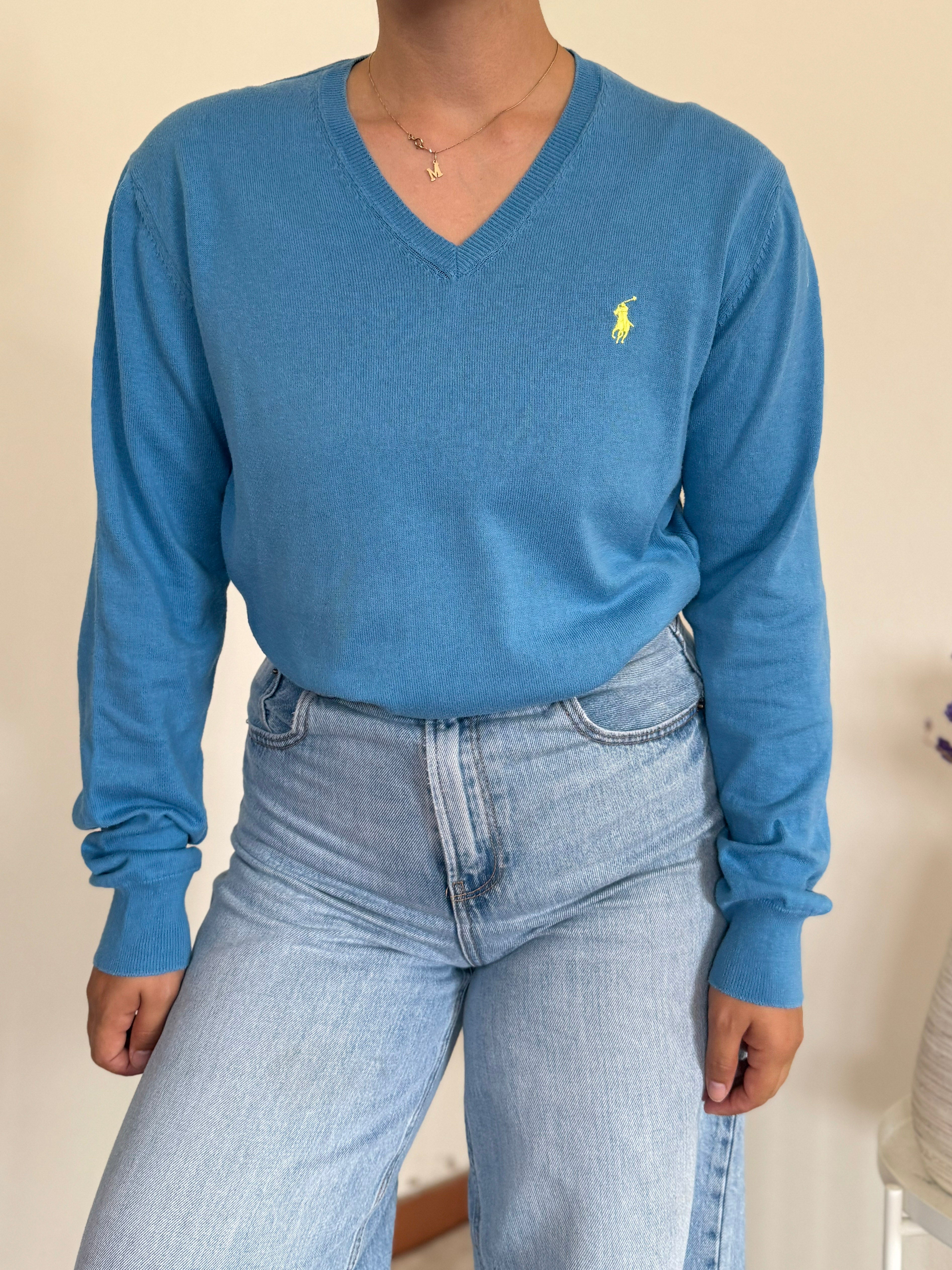 Ralph Lauren V-Neck Knit Sweater