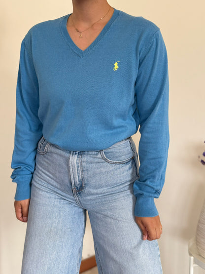 Ralph Lauren V-Neck Knit Sweater