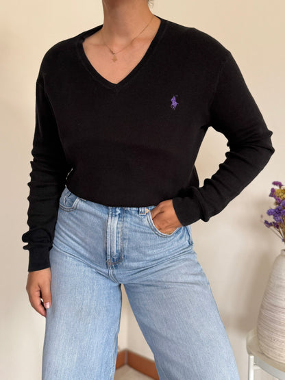 Ralph Lauren V-Neck Knit Sweater