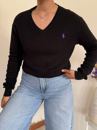 Ralph Lauren V-Neck Knit Sweater