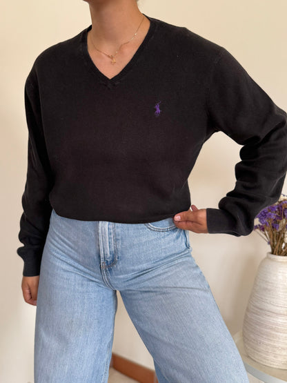 Ralph Lauren V-Neck Knit Sweater