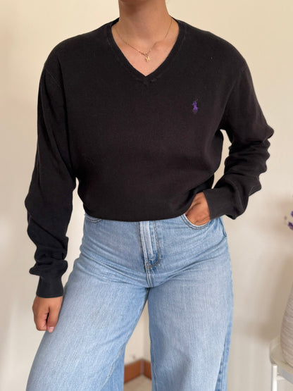 Ralph Lauren V-Neck Knit Sweater