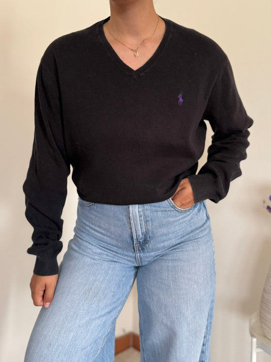 Ralph Lauren V-Neck Knit Sweater