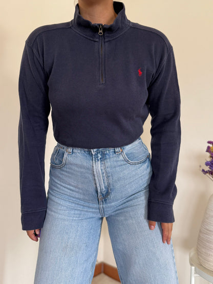 Ralph Lauren 1/4 Zip Knit Sweater
