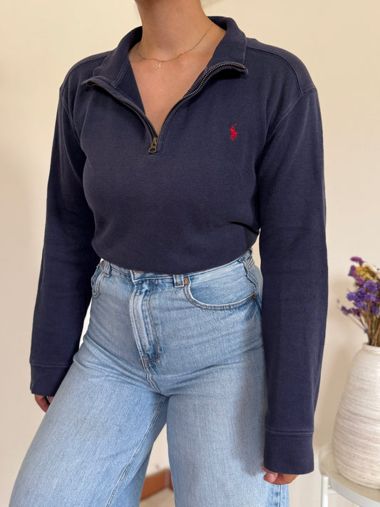 Ralph Lauren 1/4 Zip Knit Sweater