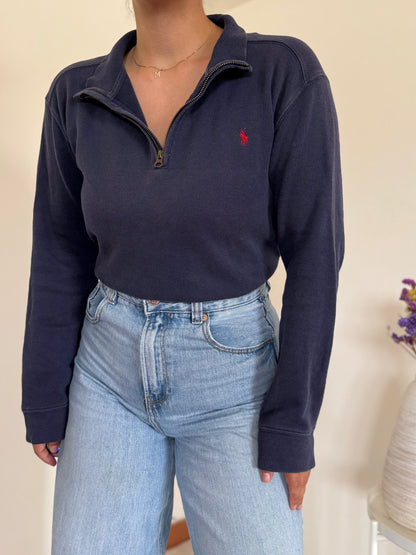 Ralph Lauren 1/4 Zip Knit Sweater