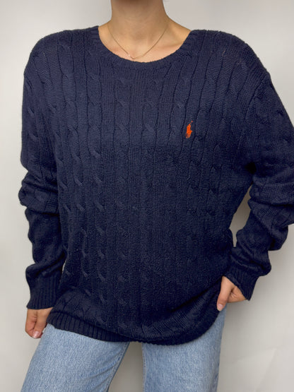 Camisola Cable Knit Ralph Lauren