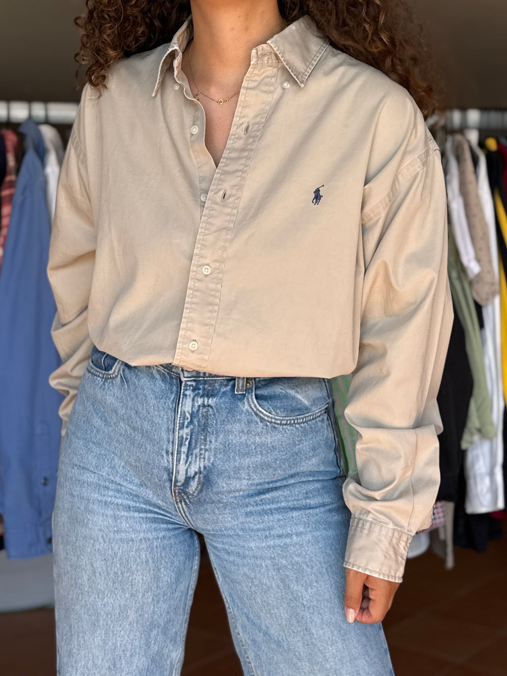 Camisa Ralph Lauren 100% Algodão - Tamanho L