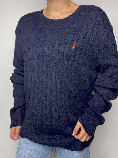 Camisola Cable Knit Ralph Lauren