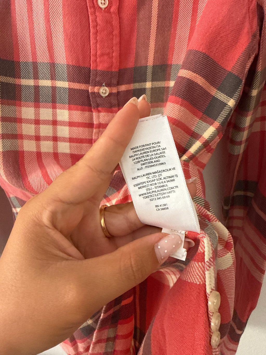 Camisa Ralph Lauren 100% Algodão - Tamanho M