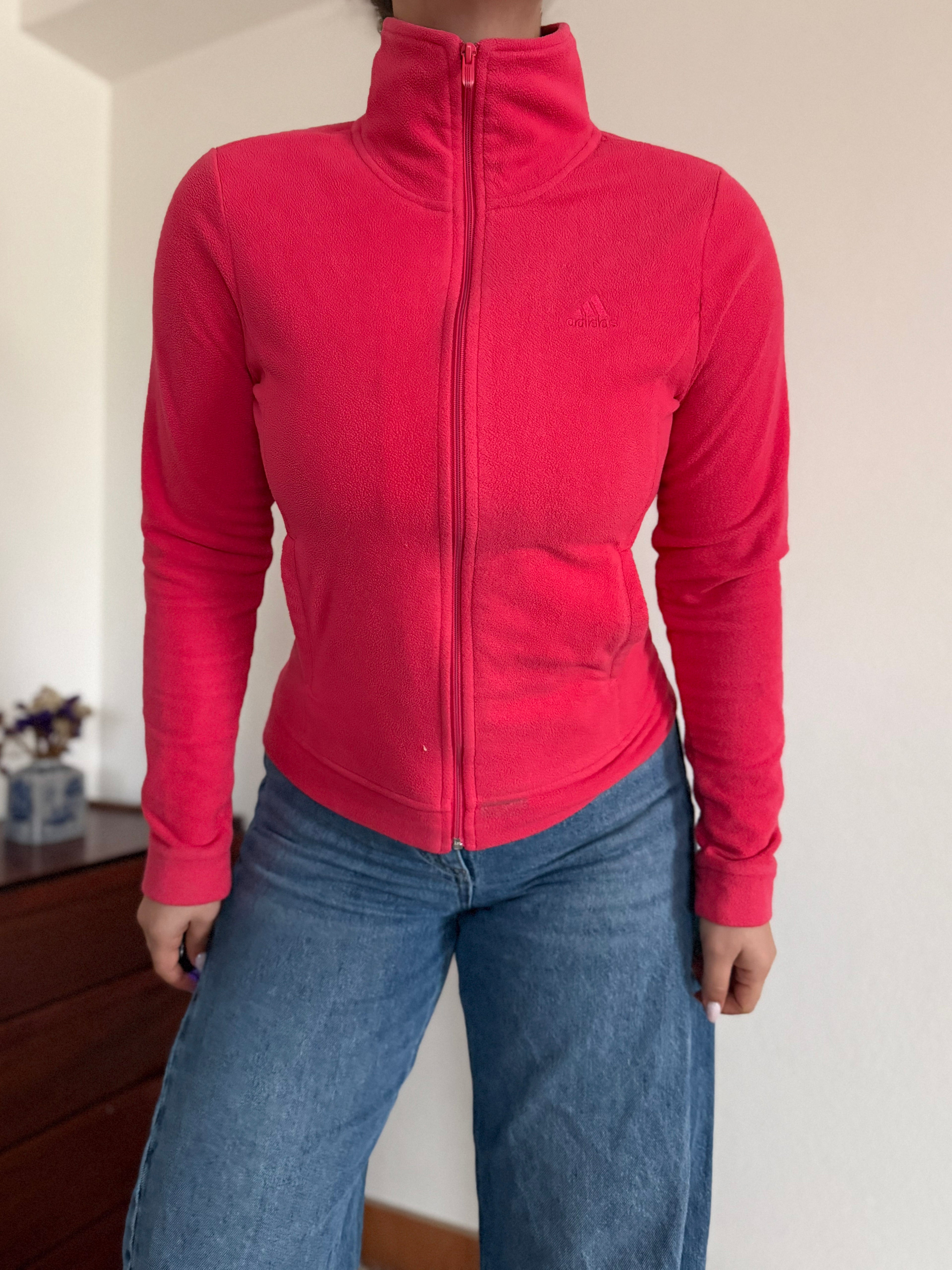 Adidas Fleece Full Zip Sweater