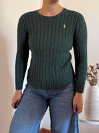 Ralph Lauren Cable Knit Round Neck Sweater