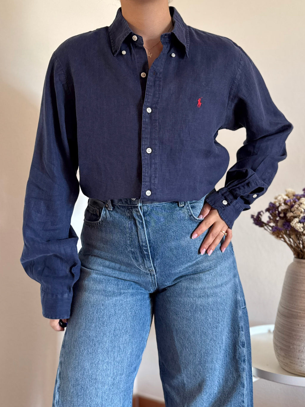 Camisa Ralph Lauren 100% Linho