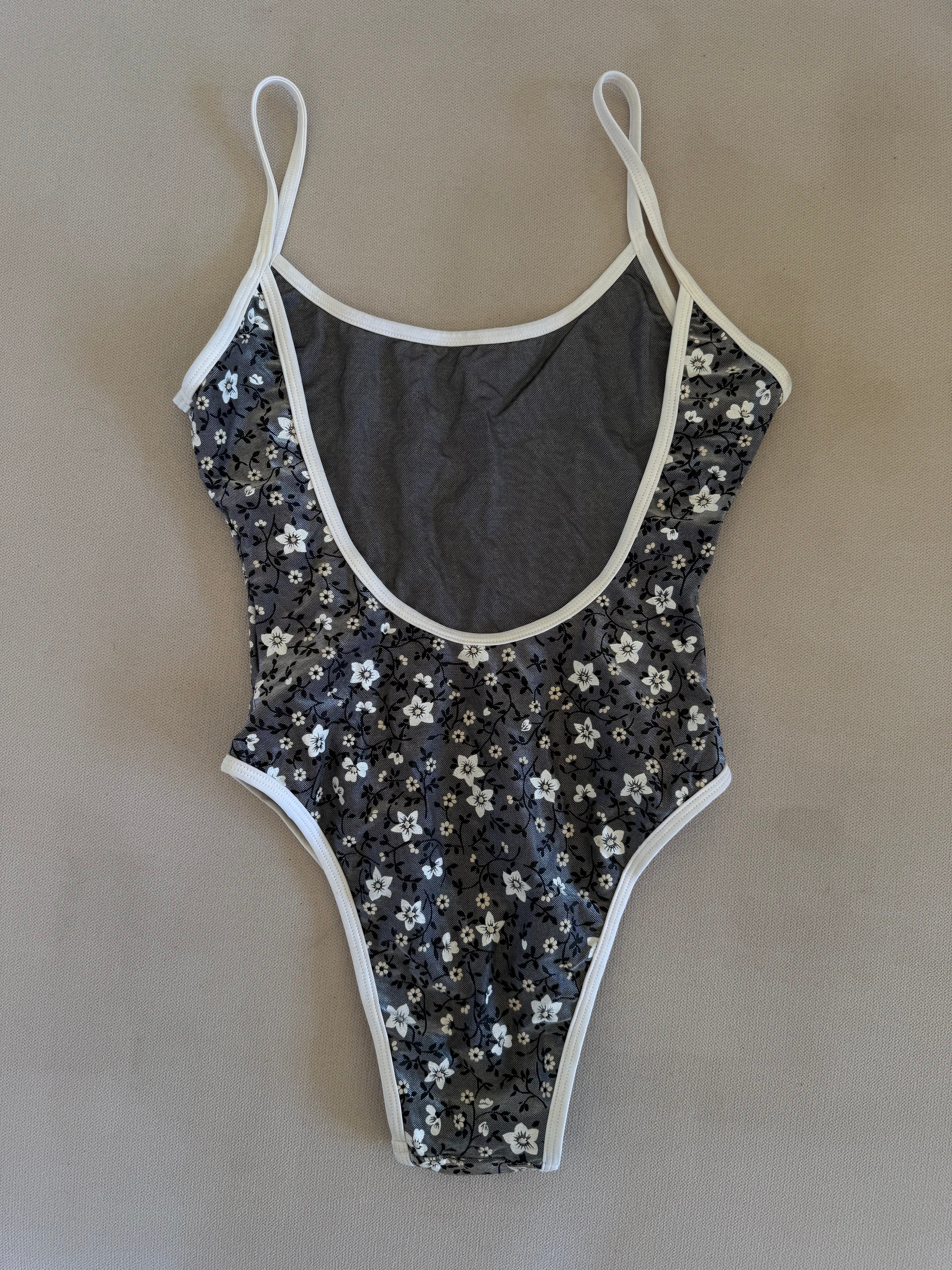 Fato de Banho Vintage Lusmar Floral c/ Proteção Higiénica (Veste XS/S)